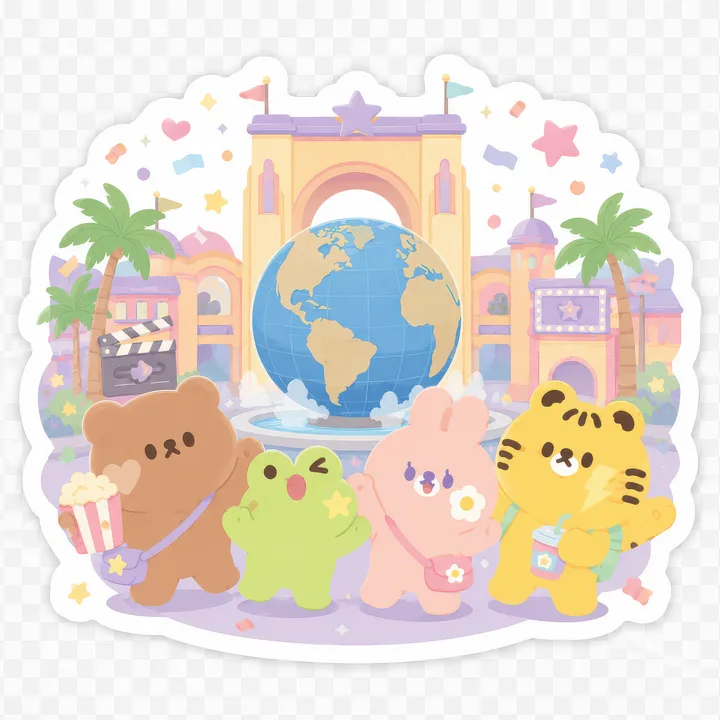 Alien & Universal Friends concept 1