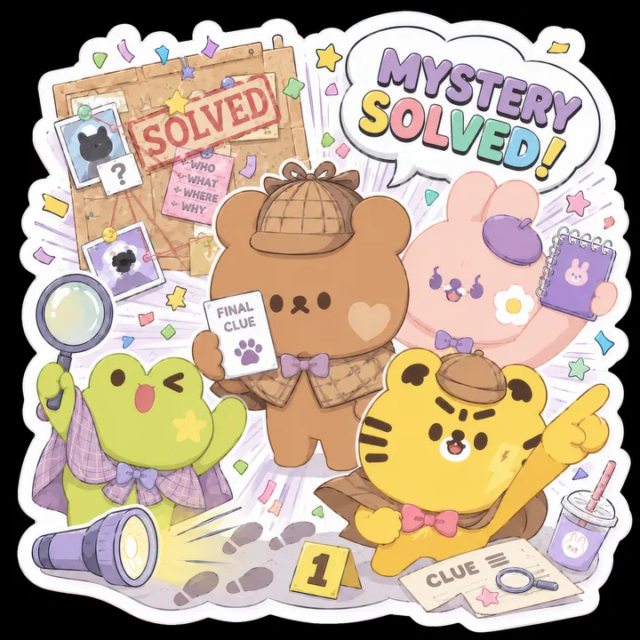 Case Closed Mystery Set concept 10