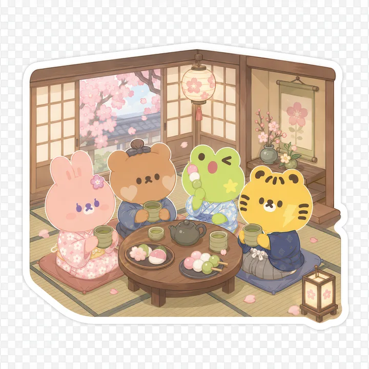 Old Japan Storybook concept 10
